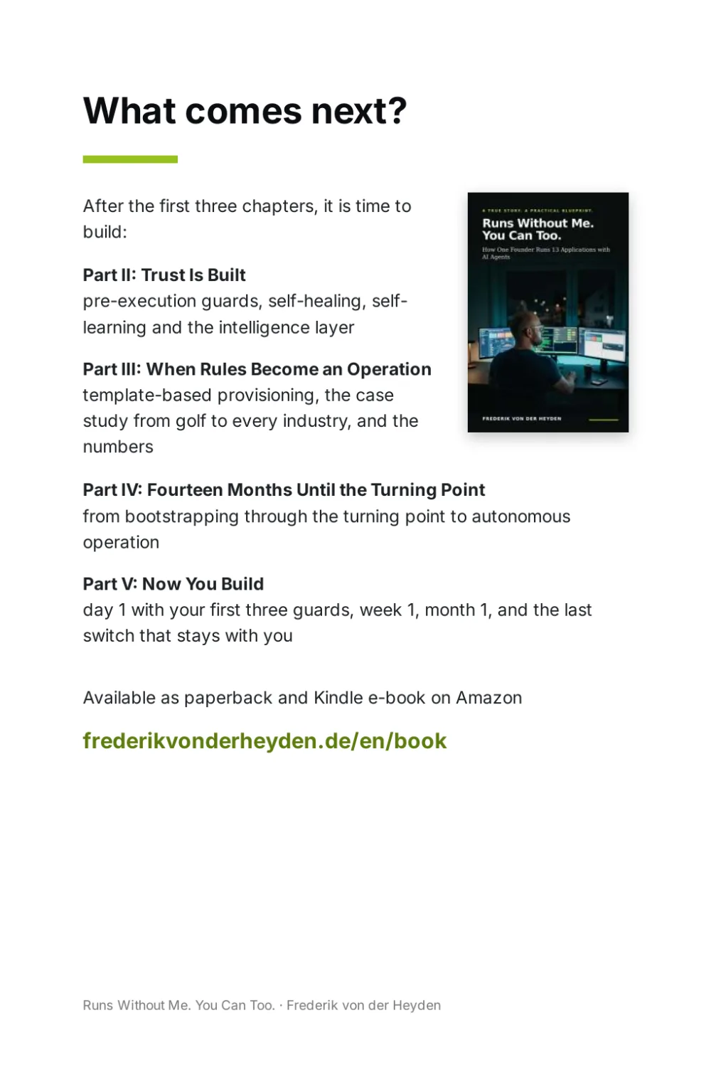 Reading sample “Runs Without Me”, page 31