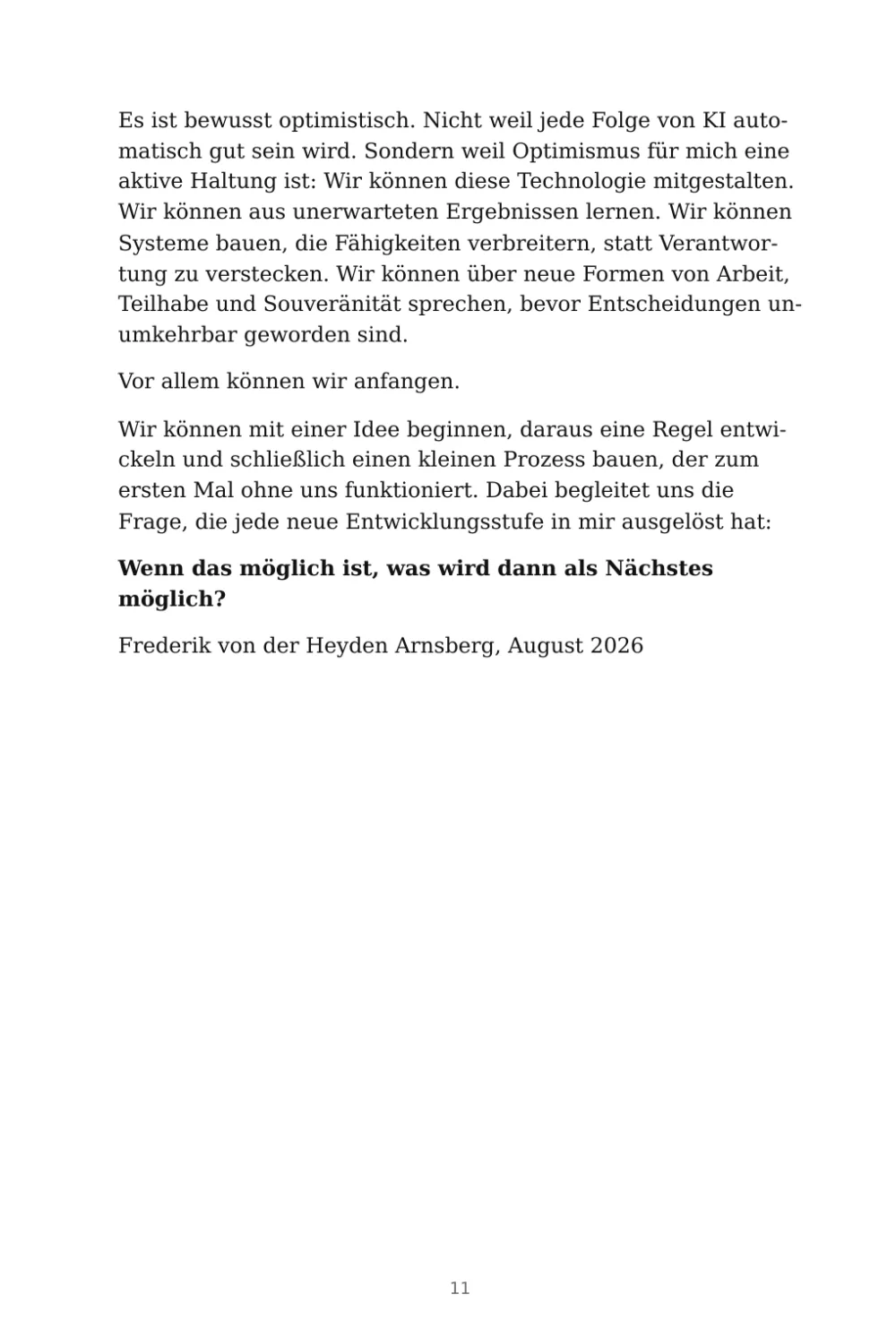 Leseprobe „Läuft ohne mich“, Seite 6