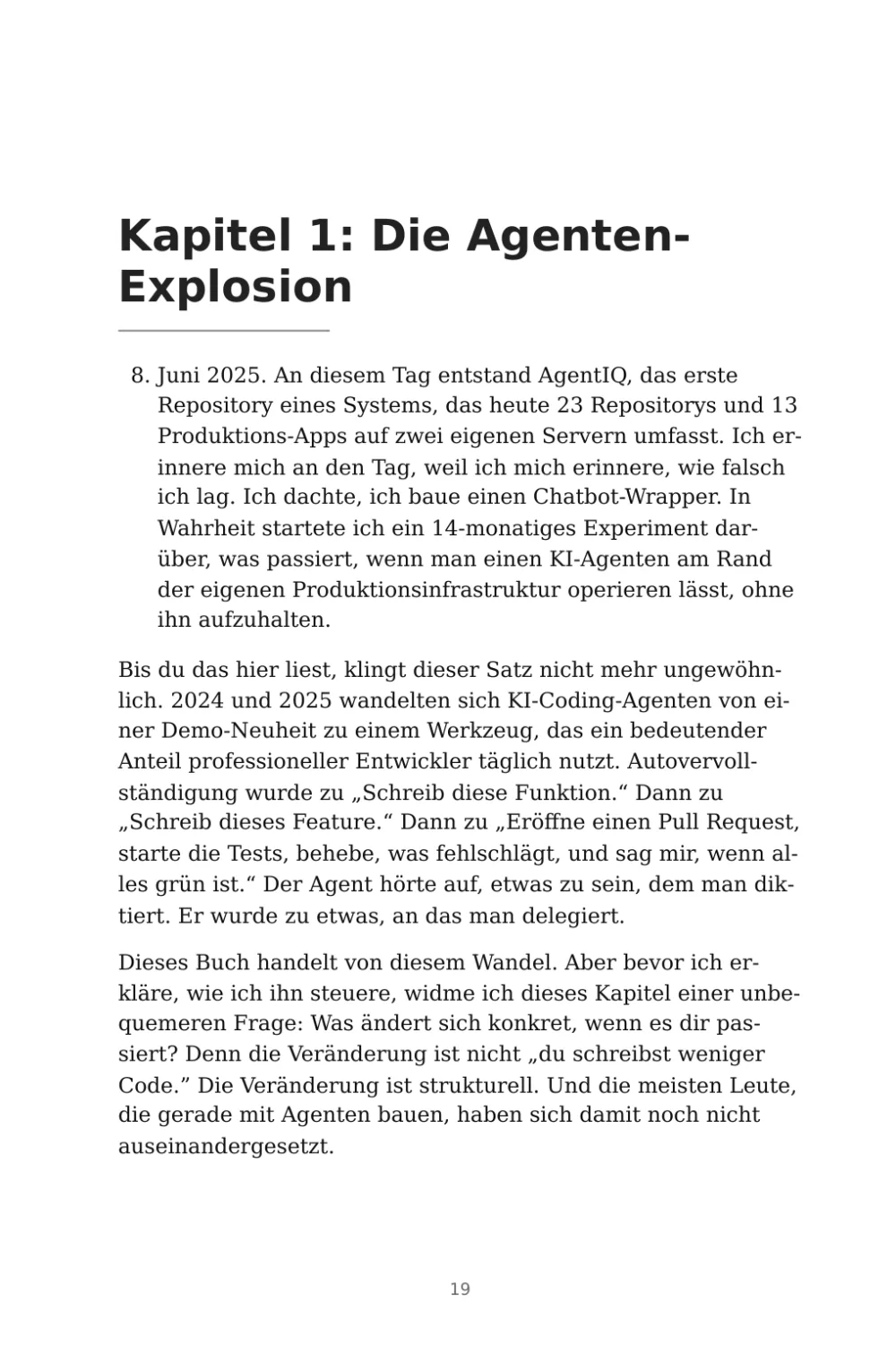 Leseprobe „Läuft ohne mich“, Seite 13
