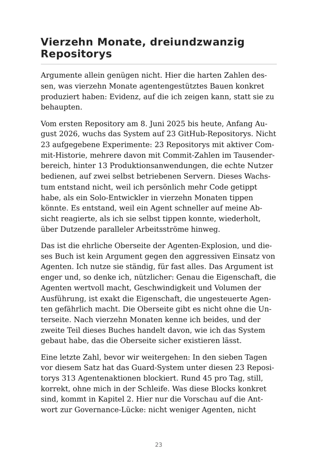 Leseprobe „Läuft ohne mich“, Seite 17